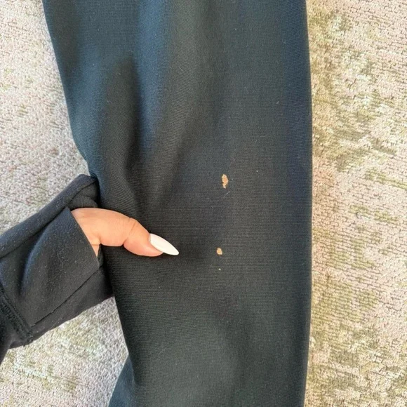 Heron Preston Black Joggers with White and Orange Accents